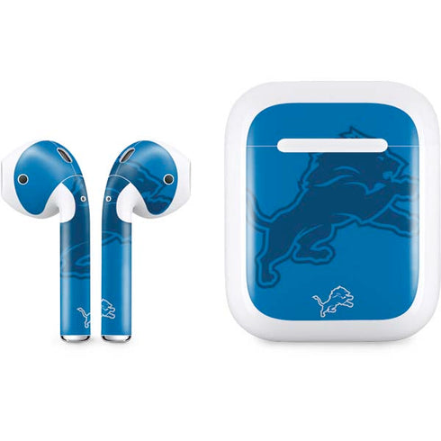 NFL Detroit Lions Double Vision Apple AirPods Skin