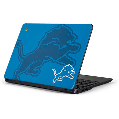 NFL Detroit Lions Double Vision Samsung Chromebook Skin