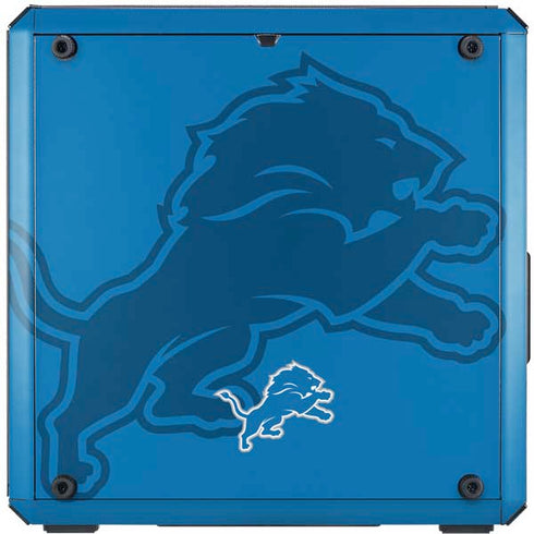 NFL Detroit Lions Double Vision Cooler Master MasterBox Q300L Mini Tower Skin