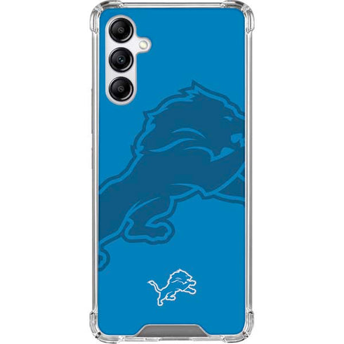 NFL Detroit Lions Double Vision Galaxy A15 5G Clear Case