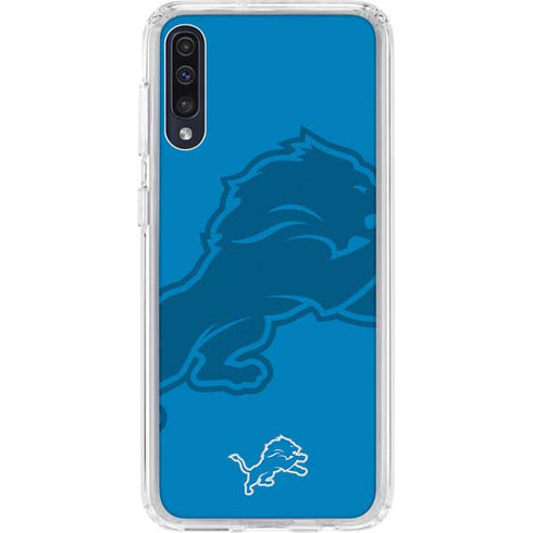 NFL Detroit Lions Double Vision Galaxy A50 Clear Case