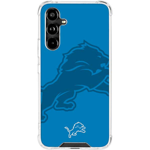NFL Detroit Lions Double Vision Galaxy A54 5G Clear Case