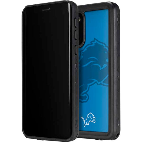 NFL Detroit Lions Double Vision Galaxy S20 Plus Waterproof Case