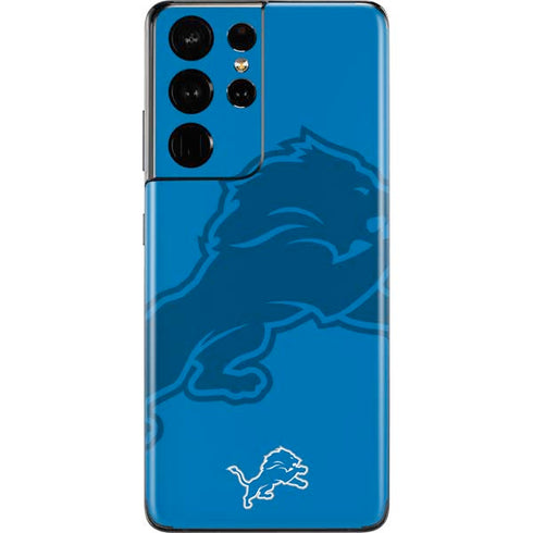 NFL Detroit Lions Double Vision Galaxy S21 Ultra 5G Skin
