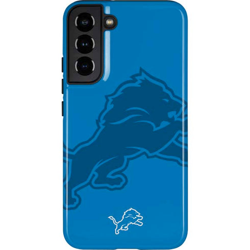 NFL Detroit Lions Double Vision Galaxy S22 Plus Pro Case