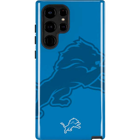 NFL Detroit Lions Double Vision Galaxy S22 Ultra Pro Case