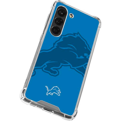 NFL Detroit Lions Double Vision Galaxy S23 Clear Case