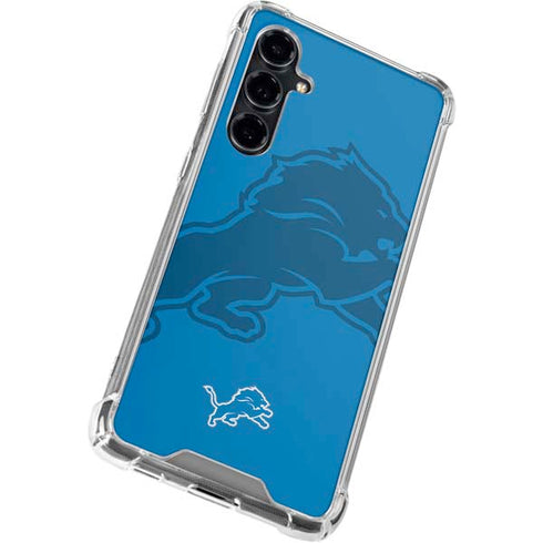 NFL Detroit Lions Double Vision Galaxy S23 FE Clear Case
