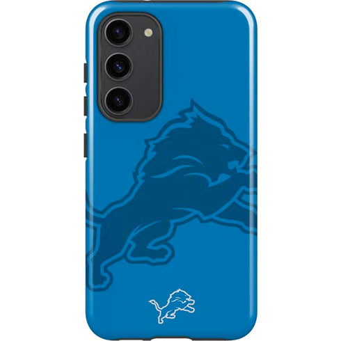 NFL Detroit Lions Double Vision Galaxy S23 Plus Pro Case