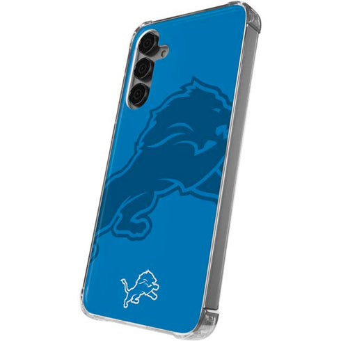 NFL Detroit Lions Double Vision Galaxy S24 Plus Clear Case