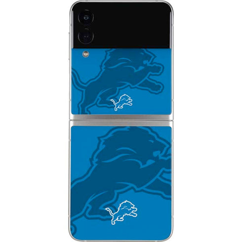 NFL Detroit Lions Double Vision Galaxy Z Flip4 5G Skin