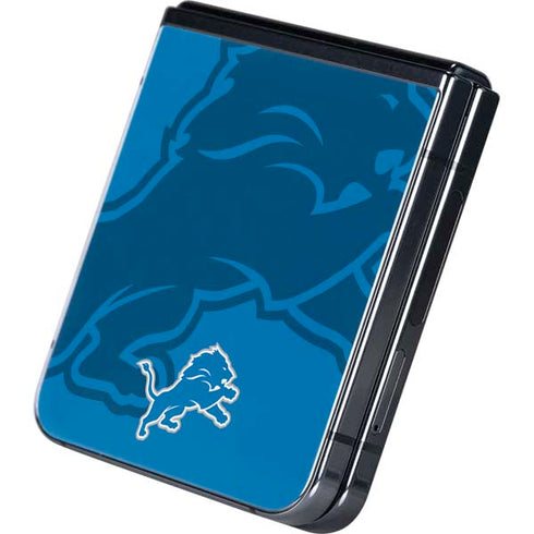 NFL Detroit Lions Double Vision Galaxy Z Flip5 5G Skin