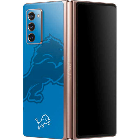 NFL Detroit Lions Double Vision Galaxy Z Fold2 5G Skin