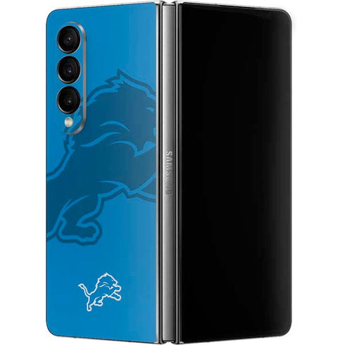 NFL Detroit Lions Double Vision Galaxy Z Fold4 5G Skin
