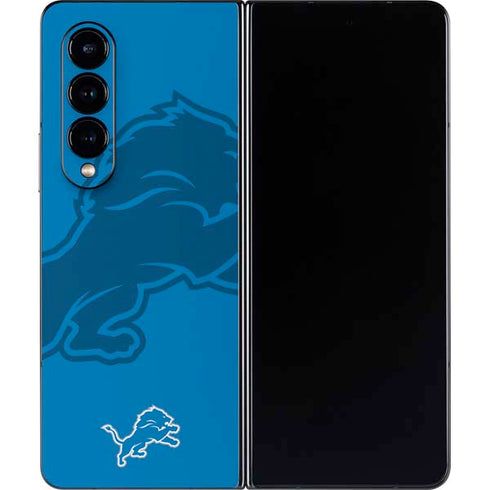 NFL Detroit Lions Double Vision Galaxy Z Fold4 5G Skin