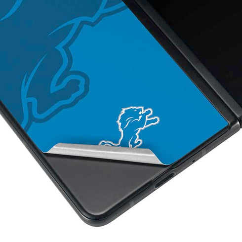 NFL Detroit Lions Double Vision Galaxy Z Fold4 5G Skin
