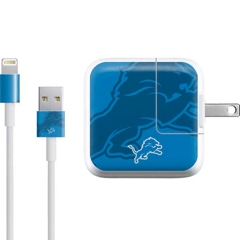 NFL Detroit Lions Double Vision iPad Charger (10W USB) Skin