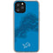 NFL Detroit Lions Double Vision iPhone 11 Pro Clear Case