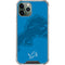 NFL Detroit Lions Double Vision iPhone 11 Pro Max Clear Case