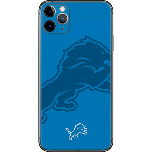 NFL Detroit Lions Double Vision iPhone 11 Pro Max Skin