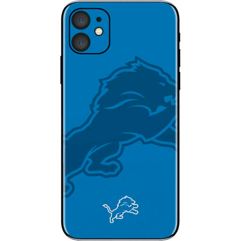 NFL Detroit Lions Double Vision iPhone 11 Skin