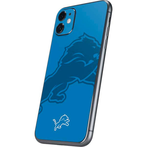 NFL Detroit Lions Double Vision iPhone 11 Skin
