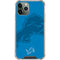 NFL Detroit Lions Double Vision iPhone 12 Pro Clear Case