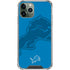 NFL Detroit Lions Double Vision iPhone 12 Pro Clear Case
