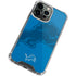 NFL Detroit Lions Double Vision iPhone 13 Pro Clear Case