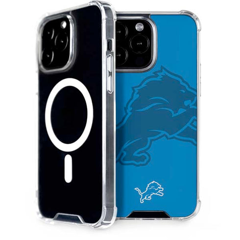 NFL Detroit Lions Double Vision iPhone 13 Pro Max MagSafe Case