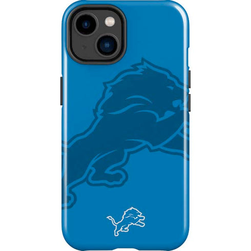 NFL Detroit Lions Double Vision iPhone 15 Plus Impact Case