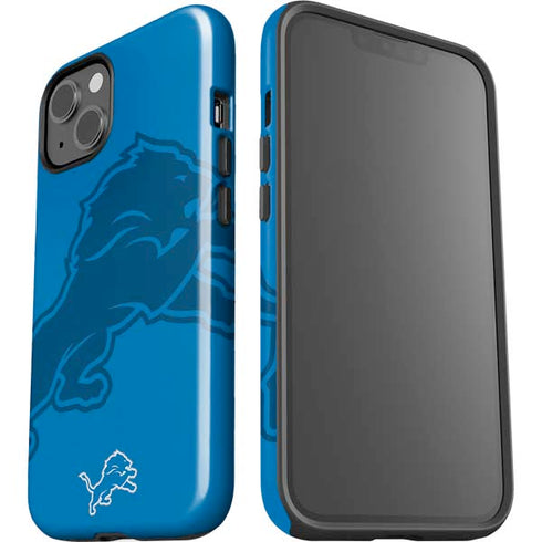 NFL Detroit Lions Double Vision iPhone 15 Plus Impact Case