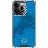 NFL Detroit Lions Double Vision iPhone 15 Pro Clear Case