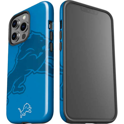 NFL Detroit Lions Double Vision iPhone 15 Pro Impact Case