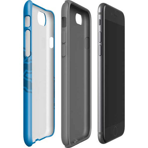 NFL Detroit Lions Double Vision iPhone SE (2nd & 3rd Gen) Pro Case