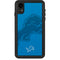 NFL Detroit Lions Double Vision iPhone XR Waterproof Case