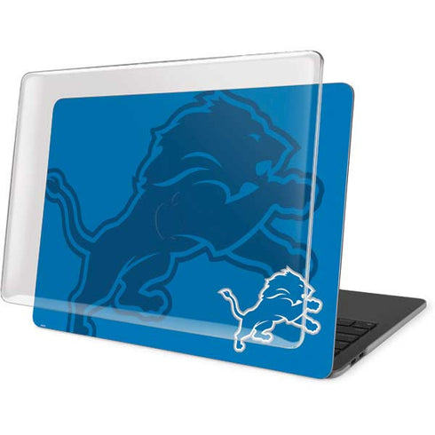 NFL Detroit Lions Double Vision MacBook Pro 16in (2019-20) Case plus Skin
