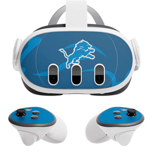 NFL Detroit Lions Double Vision Meta Quest 3 Skin