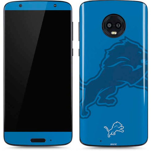 NFL Detroit Lions Double Vision Moto G6 Skin
