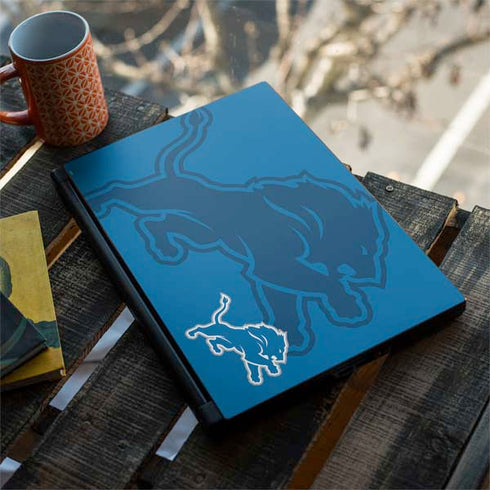 NFL Detroit Lions Double Vision MSI GS65 Stealth Laptop Skin