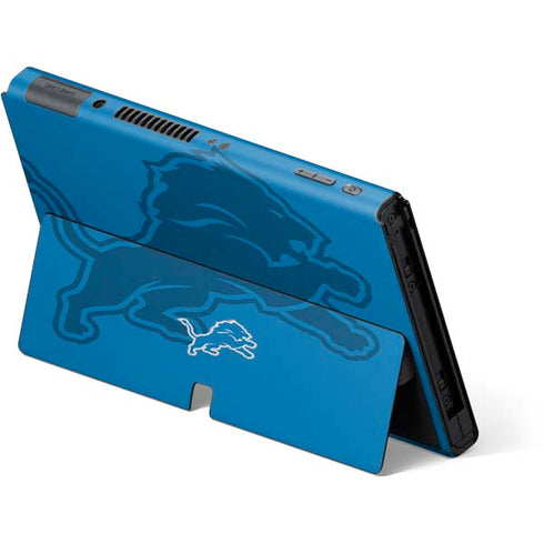 NFL Detroit Lions Double Vision Nintendo Switch OLED (2021) Skin