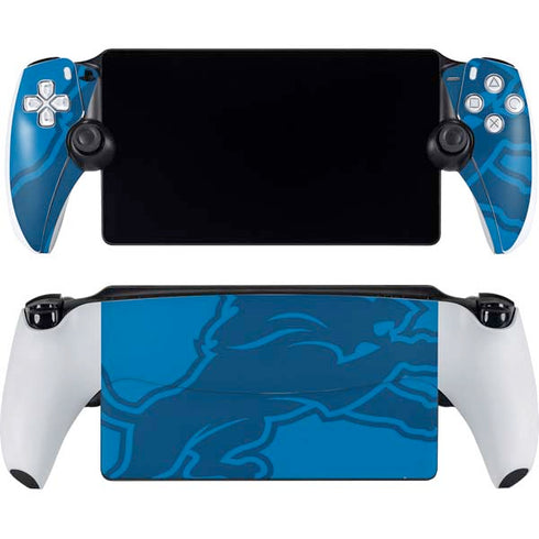 NFL Detroit Lions Double Vision PlayStation Portal Remote Player Skin