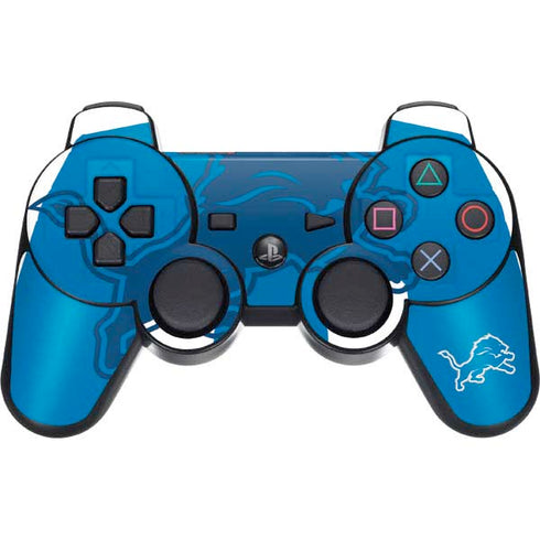 NFL Detroit Lions Double Vision PS3 Dual Shock wireless controller Skin