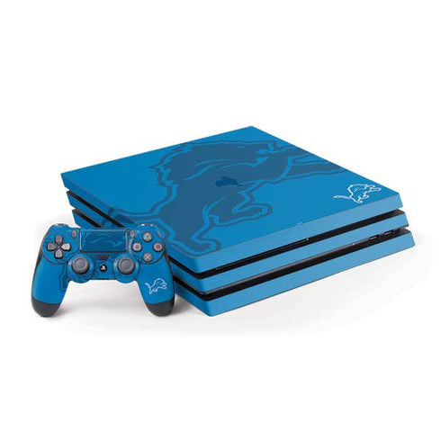 NFL Detroit Lions Double Vision PS4 Pro Bundle Skin