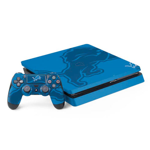 NFL Detroit Lions Double Vision PS4 Slim Bundle Skin