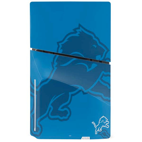 NFL Detroit Lions Double Vision PS5 Slim Disk Console Skin