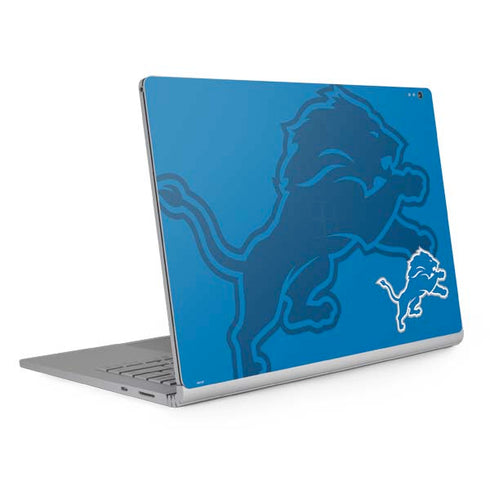 NFL Detroit Lions Double Vision Surface Book 2 15in Skin