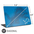 NFL Detroit Lions Double Vision Universal Laptop 12in (9.8 x 6.8in) Skin