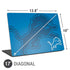 NFL Detroit Lions Double Vision Universal Laptop 17in (13.8 x 10in) Skin