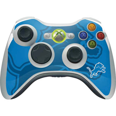 NFL Detroit Lions Double Vision Xbox 360 Wireless Controller Skin